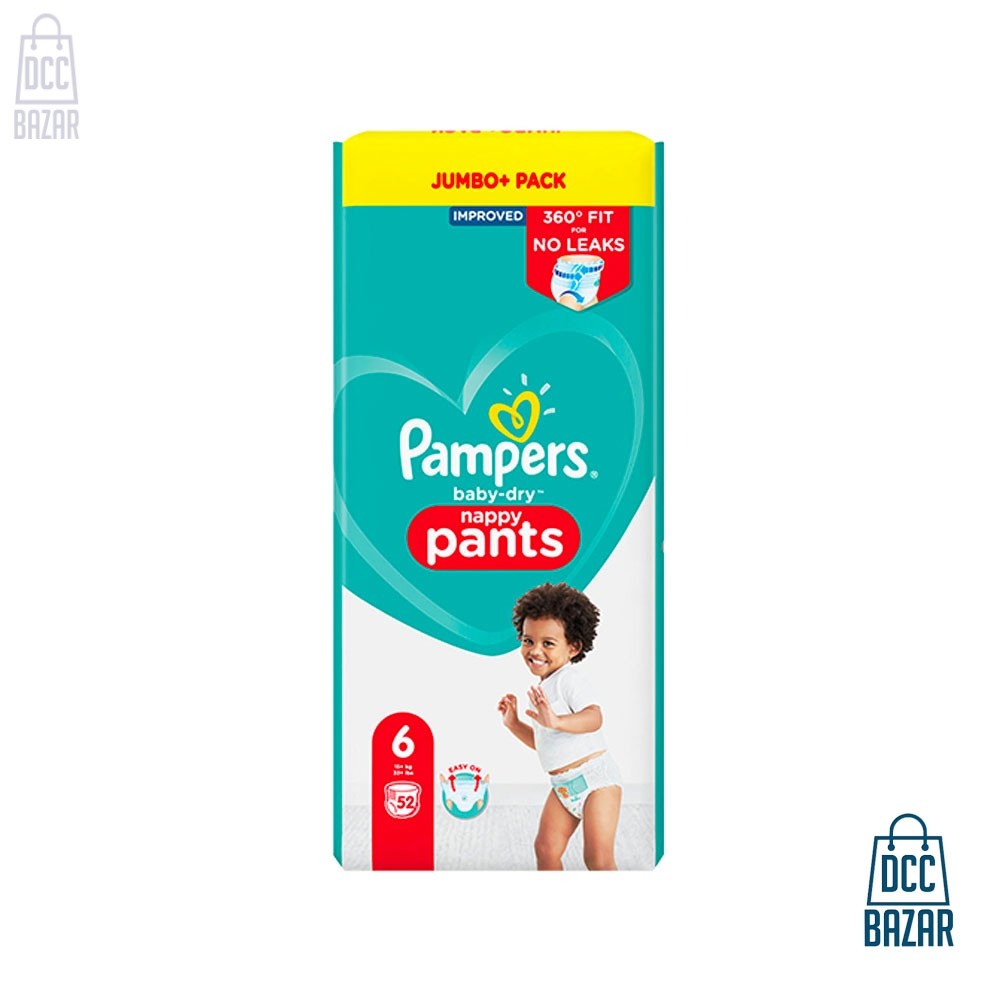 Buy Pampers Large Size Diaper Pants (52 Count) Online at Low Prices in  India - Amazon.in