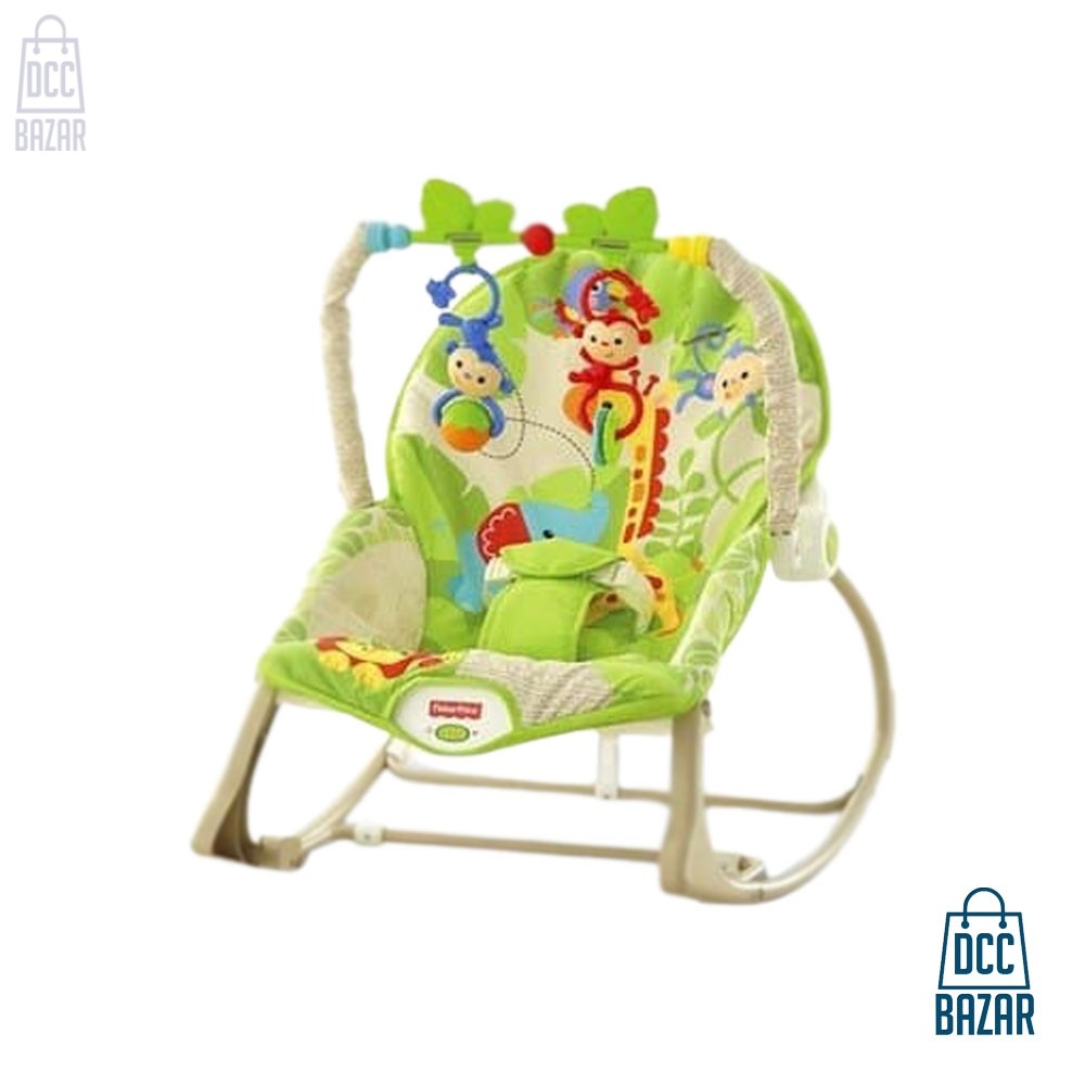 Fisher Price Rainforest Friends Infant to Toddler Rocker