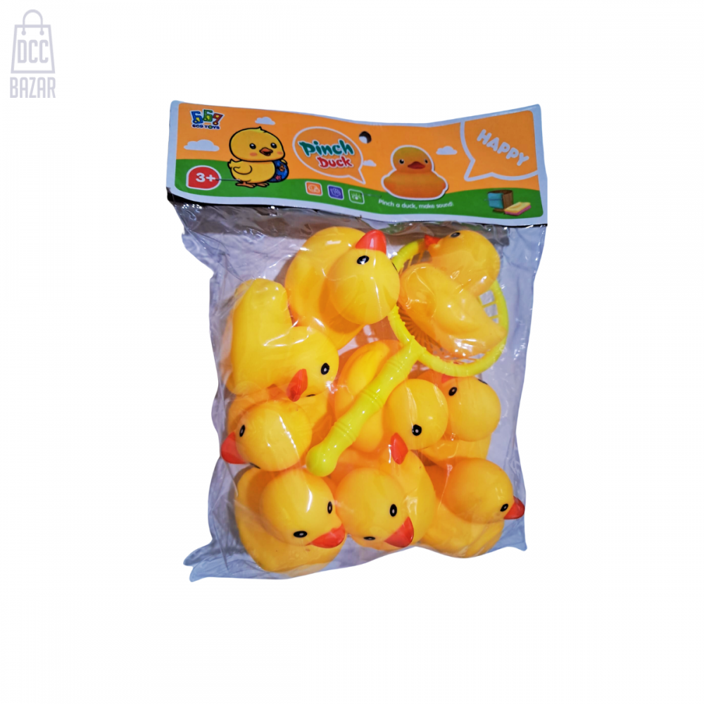 10-Piece Pinch Duck Set Bath, Pool, and Sensory Fun for 6-12 Month Babies