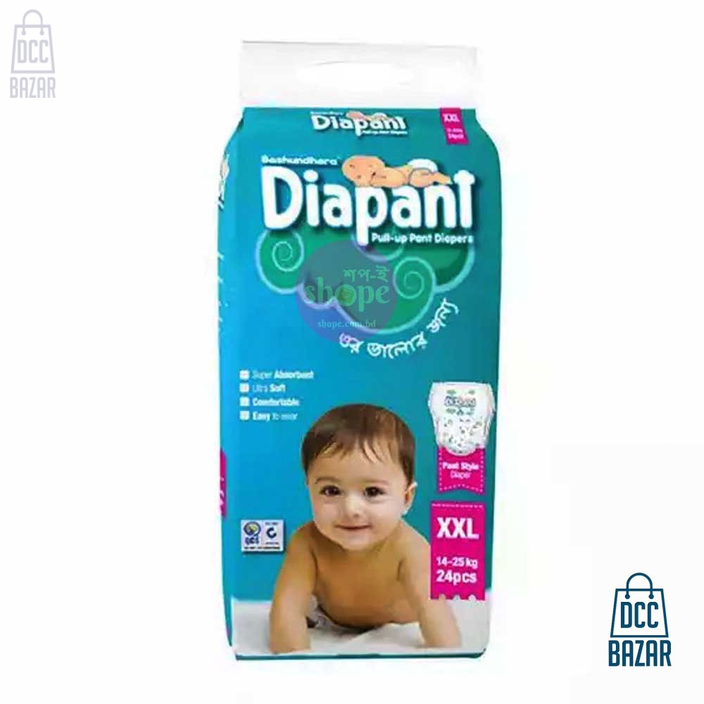 Diapant Baby Diaper XXL 14-25kg 24pcs