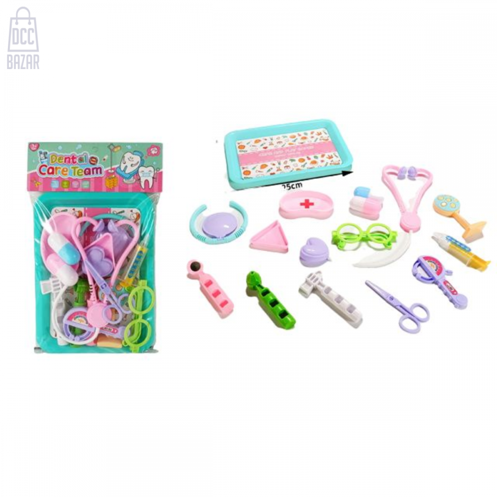 15-Piece Healthy Baby Doctor Playset for Kids