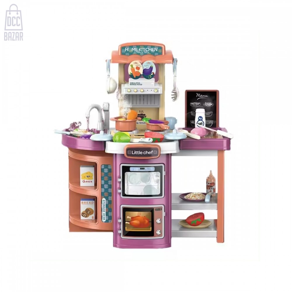 2-in-1 Playful Chef Kitchen Spray Function, Lights & Sounds - Interactive Pretend Play for Kids (2+ Years Old)