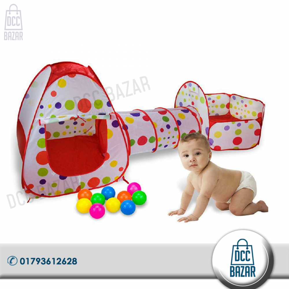 Tunnel Tent Ball Pool For Kids