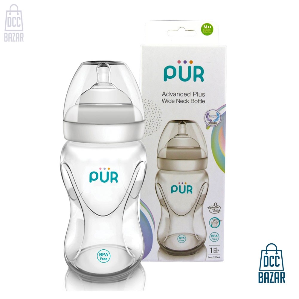 Pur Advanced Plus Wide Neck Bottle 8oz./250ml