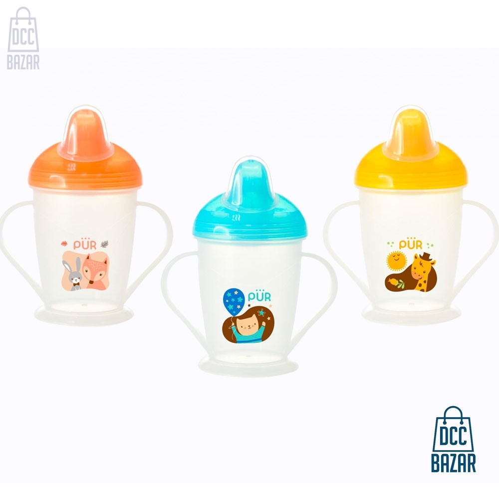 Pur Two Handle Drinking Cup 5oz./150ml.
