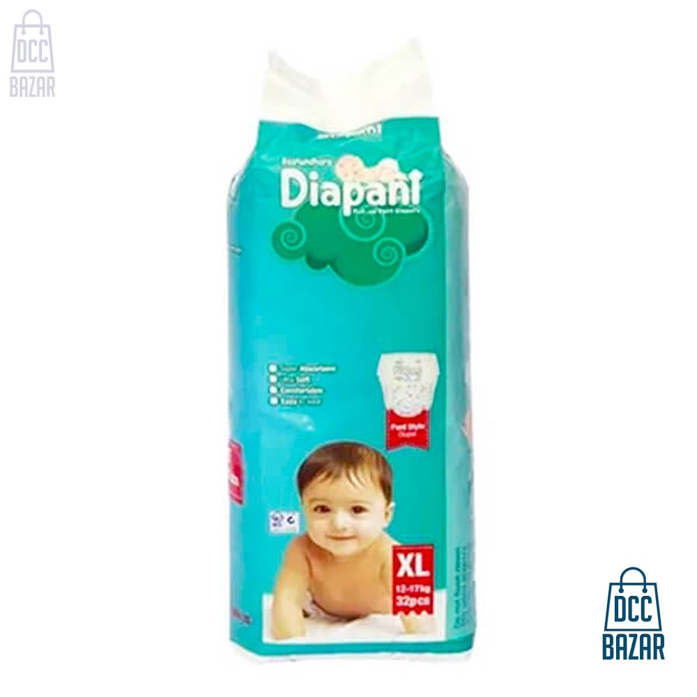Diapant Baby Diaper XL 12-17kg 32pcs