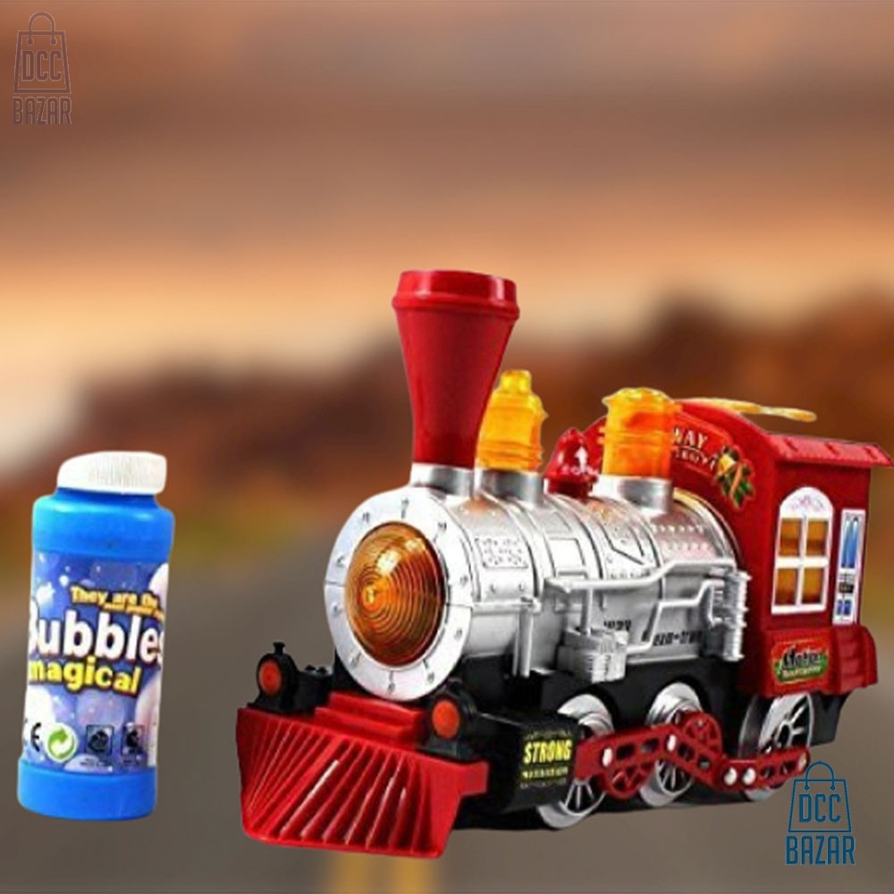Toy Bubble Train Engine Set 