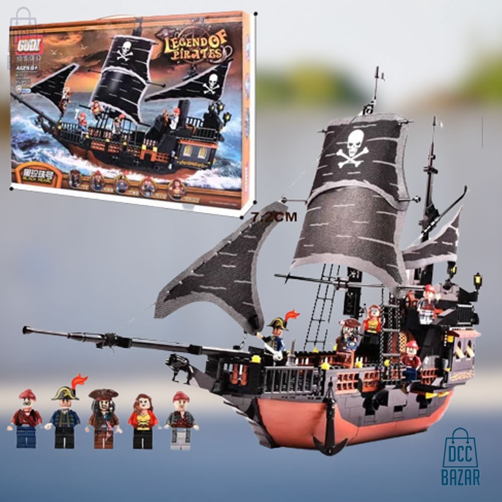 GUDI Royal Ship 312pcs Bricks Building Blocks Sets