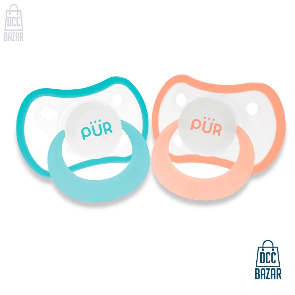 Pur Orthodontic Silicone Soother (6m+) 