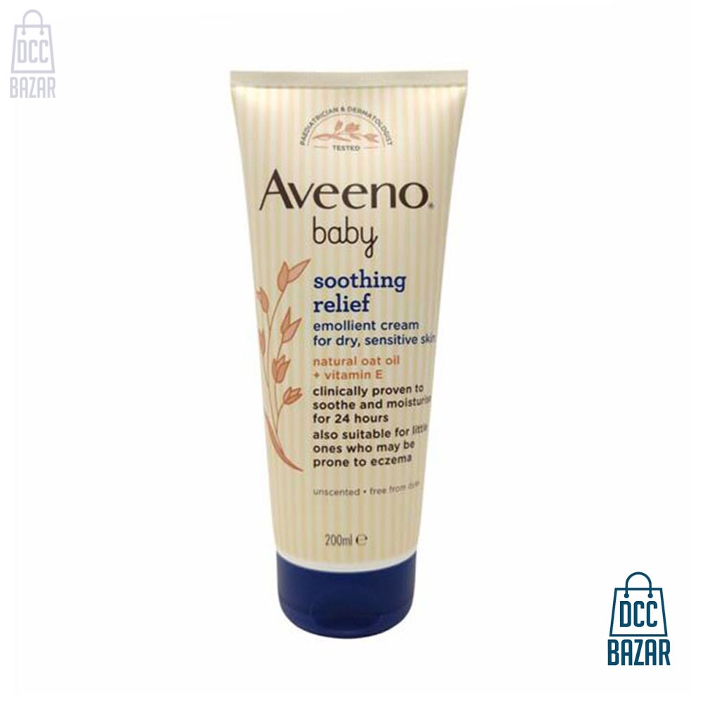 Aveeno Baby Soothing Relief Emollient Cream- 200ml