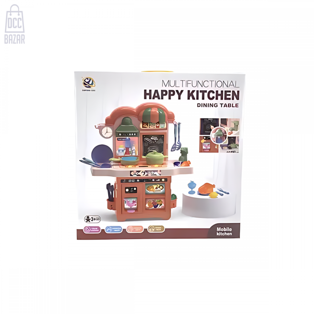 35-Piece Large Play Kitchen Set for Kids