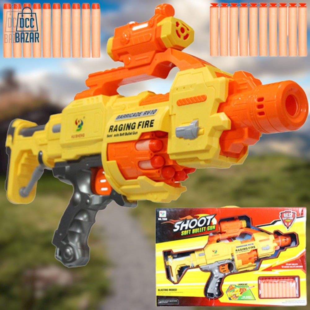Fire Battery Operated Semi Auto Nerf Gun 