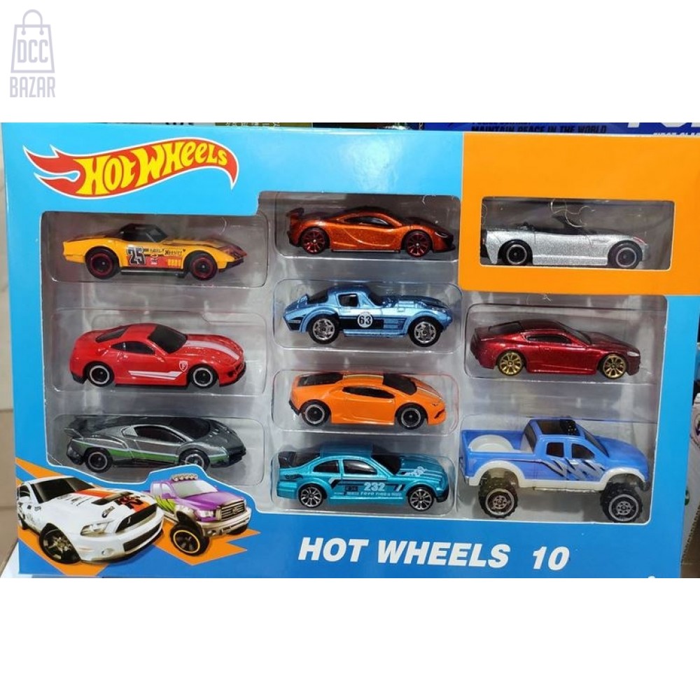Hot Wheels Basic 10 Car Pack Assortment baby car
