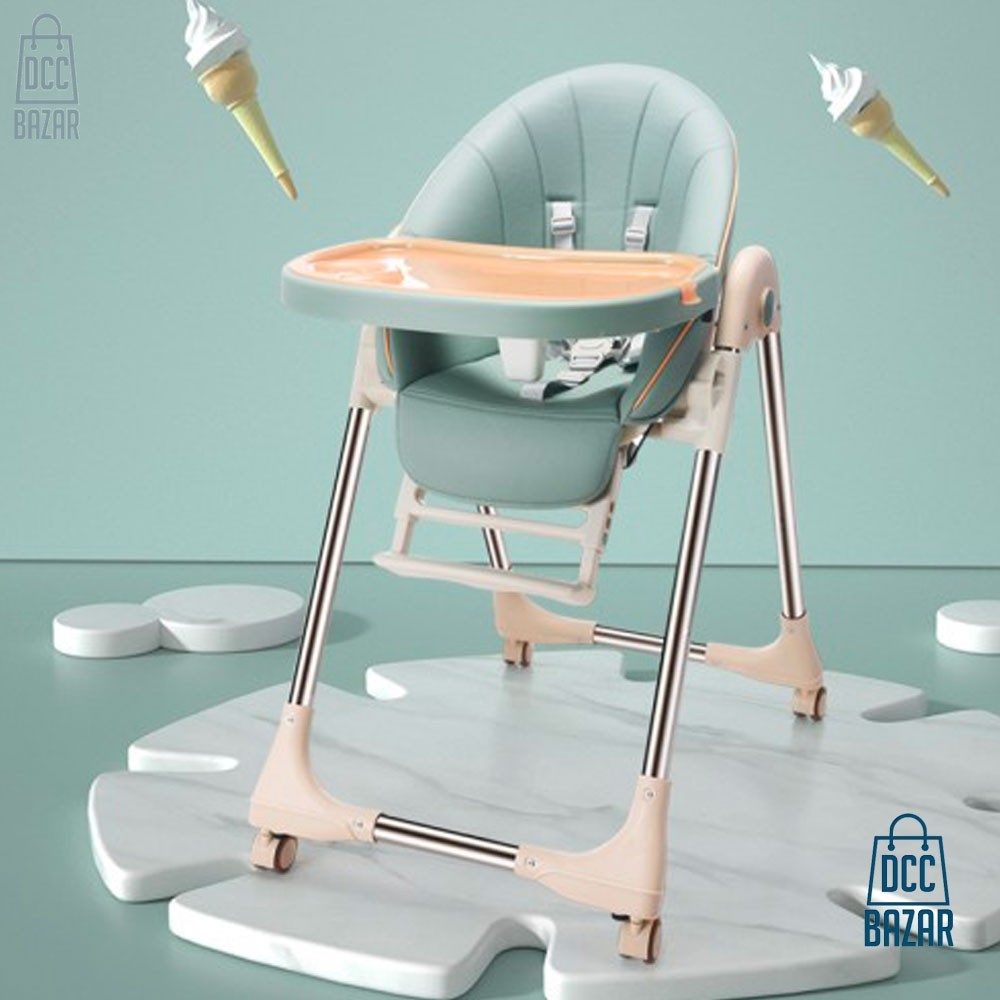 Best Multifunctional Foldable Baby Adjustable Dining Seat Baby High Chair