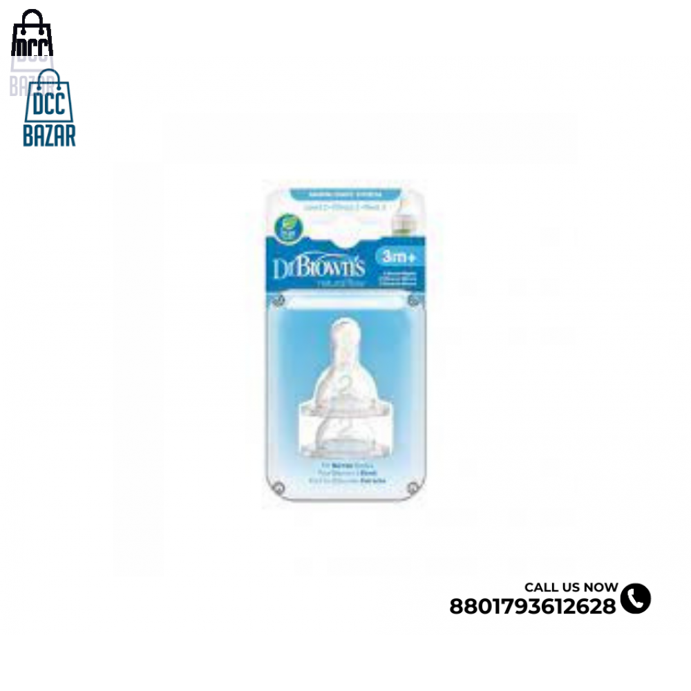 DrBrown's Wide Neck Anti-Colic Feeder 270ml Twin Pack