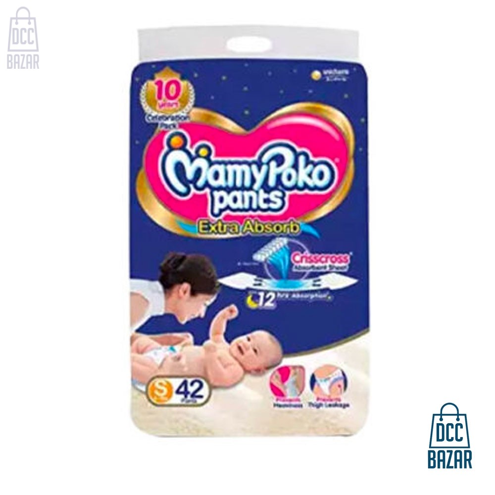 MamyPoko Pants Diaper S 4-8kg 42pcs