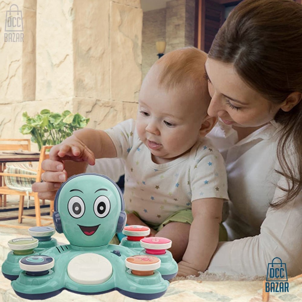 Baby Musical Learning Octopus Toys for Toddlers