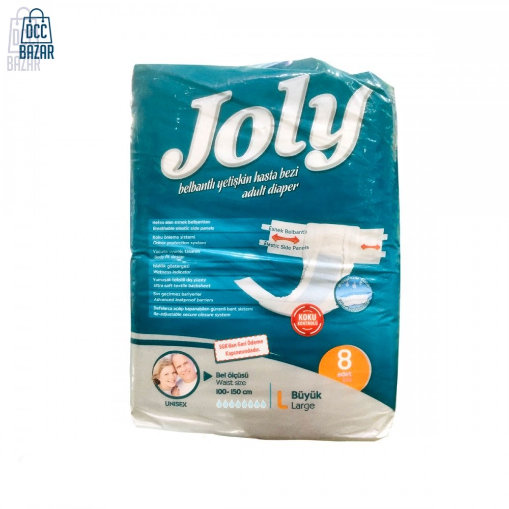 Joly Adult Diaper Belt Large 8pcs 