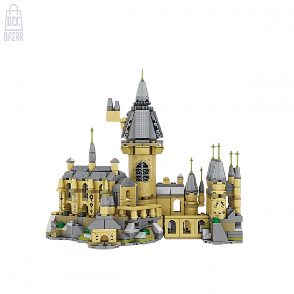 664 Piece Dark Night Magic Castle Building Blocks Set - Cityscape Fairy Tale Model