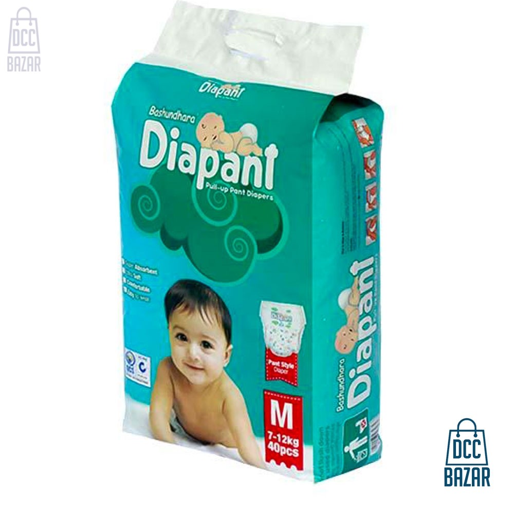 Diapant Baby Diaper M 7-12kg 40pcs