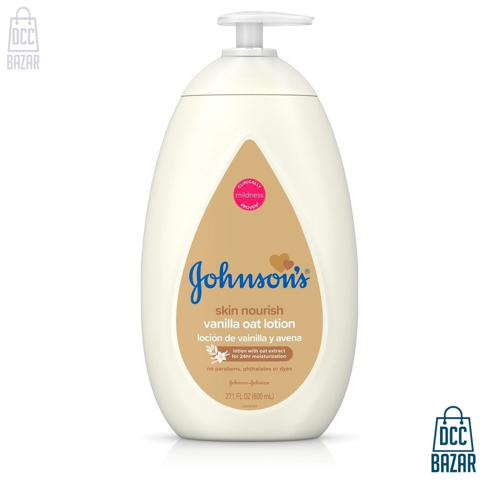 Johnson's Baby Skin Nourish Vanilla Oat Lotion- 500ml