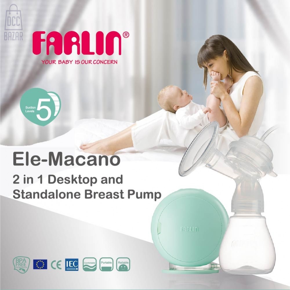Farlin Ele-Macano 2in1 Single Electric Breats Pump