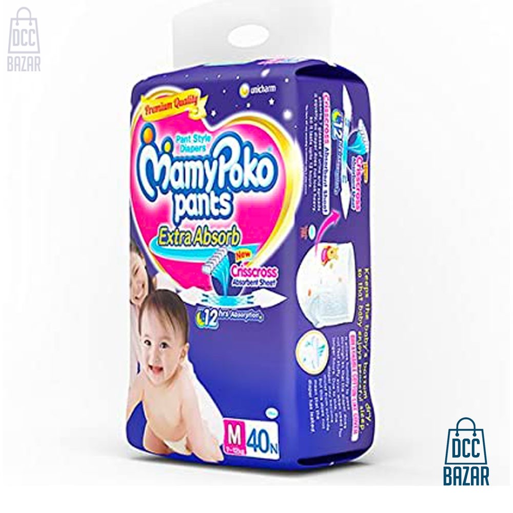 MamyPoko Pants Diaper M 7-12kg 40pcs