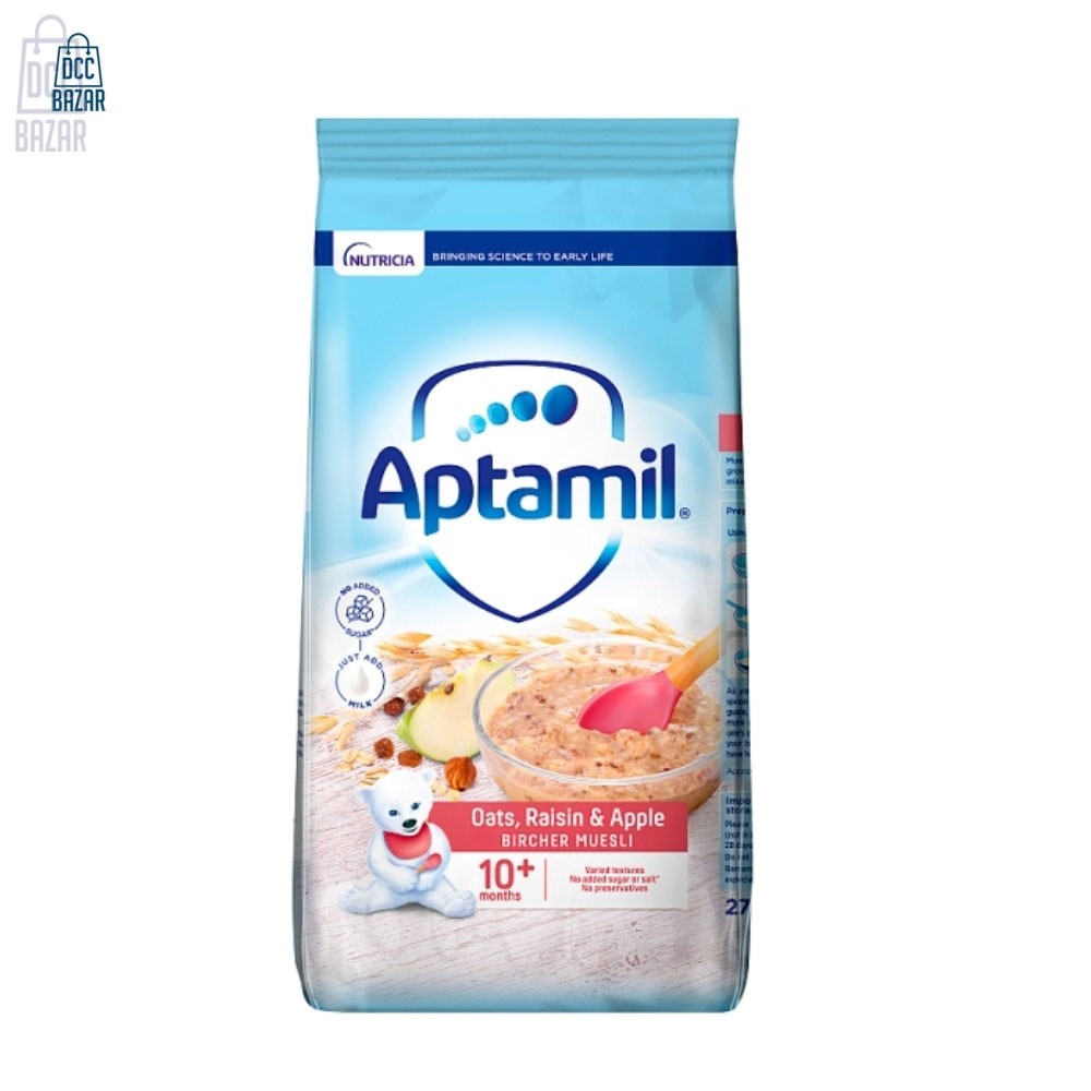 Aptamil Oats, Raisin & Apple muesli 275gm 10+ months