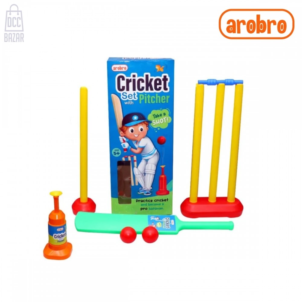 Arobro 5008 Cricket Set With Pitcher