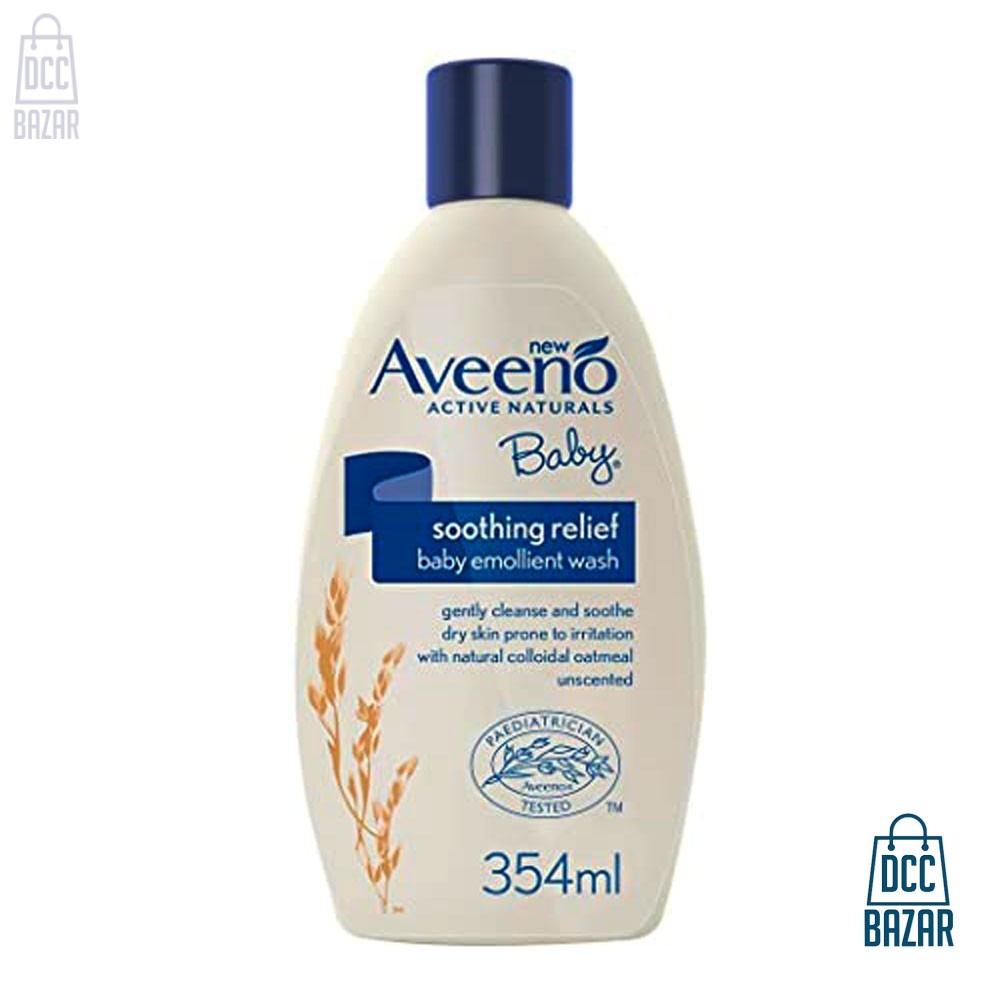 Aveeno Baby Soothing Relief Baby Emollient Wash 354ml