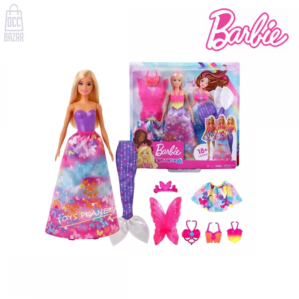 Barbie GJK40 Dreamtopia Dress Up Gift Set