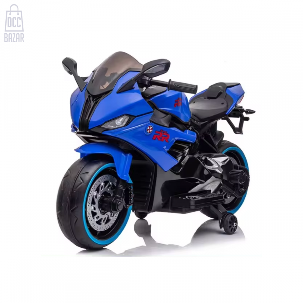 Blue Kids Electric Quad Bike - Outdoor Four-Wheel Ride-On Toy