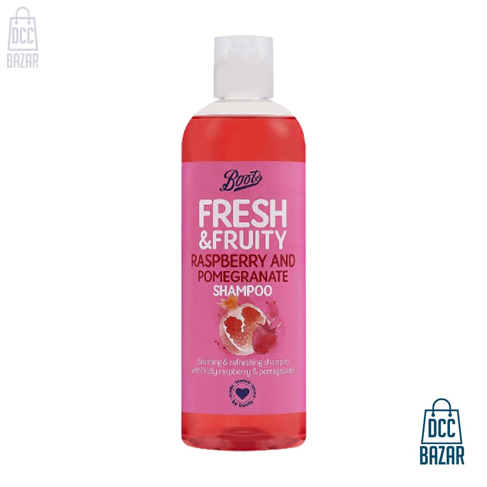 Boots Fresh Raspberry & Pomegrante Shampoo- 500ml