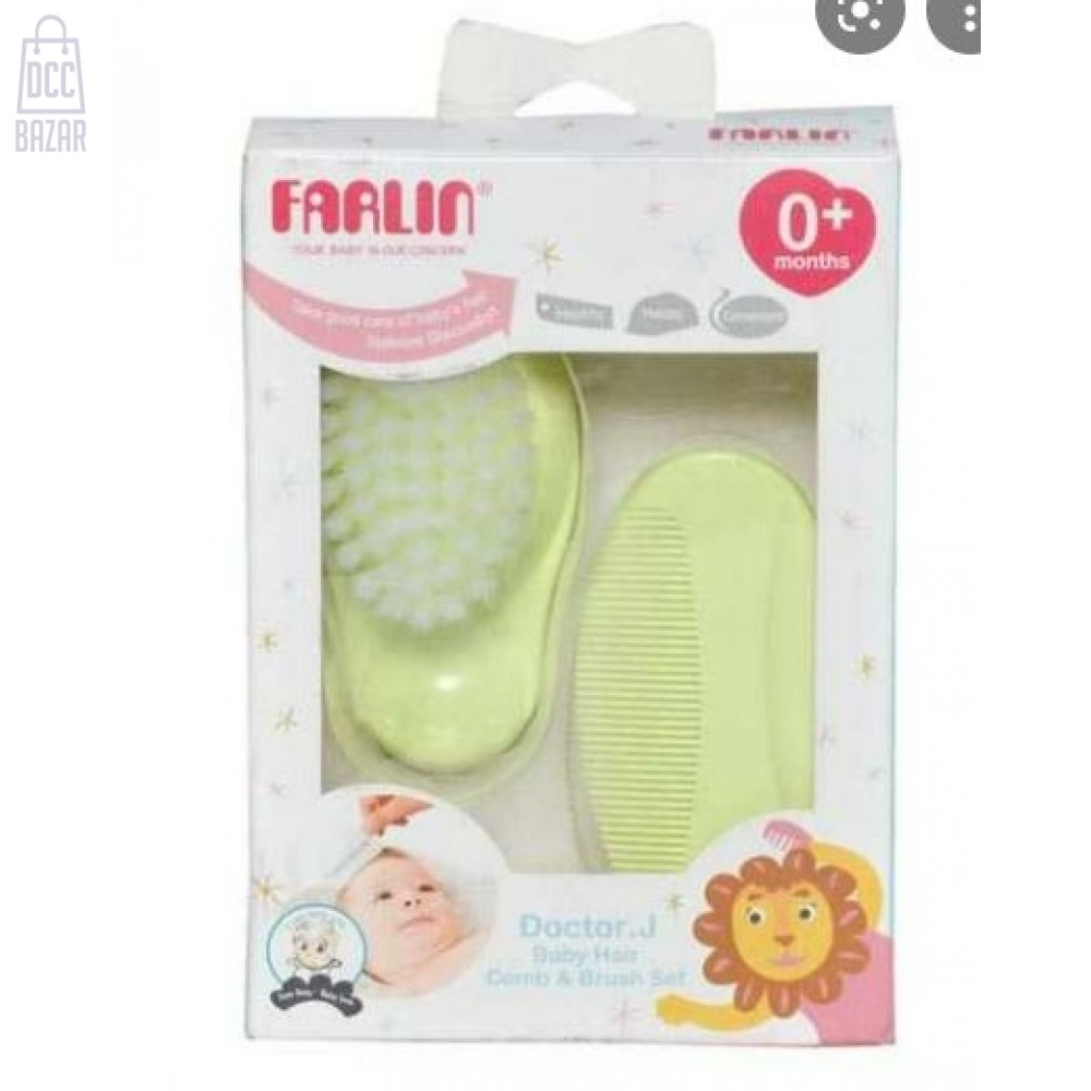 Farlin Comb & Brush Set
