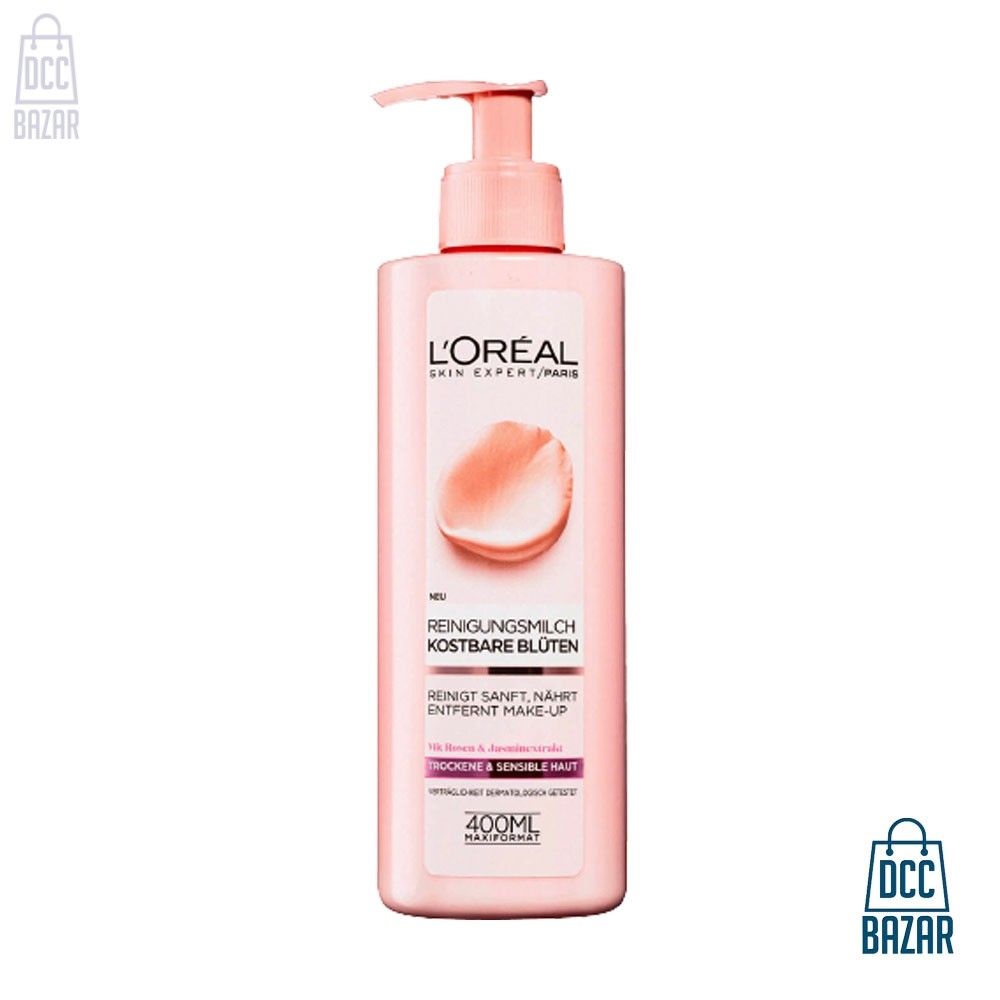 L'Oreal Paris Fine Flowers Cleansing Milk- 400ml