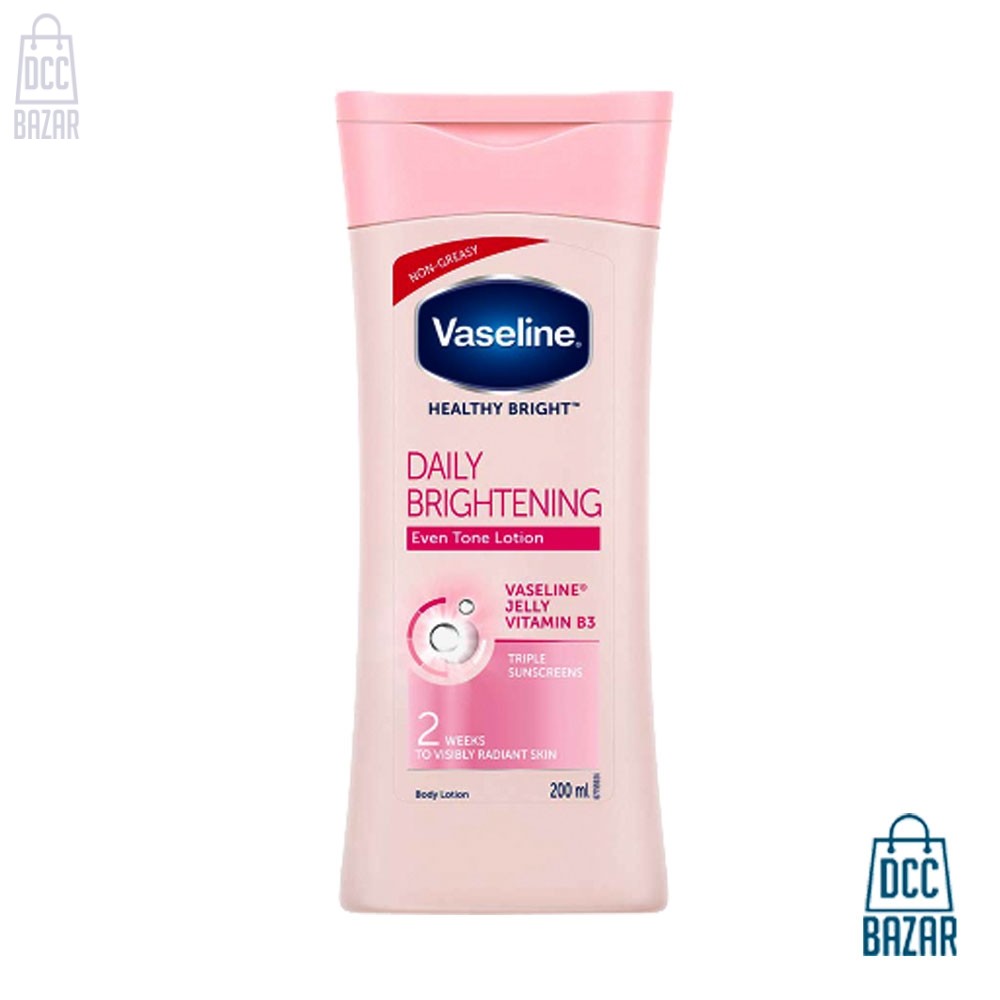 Vaseline Healthy Bright Daily Brightening Body Lotion- 400ml
