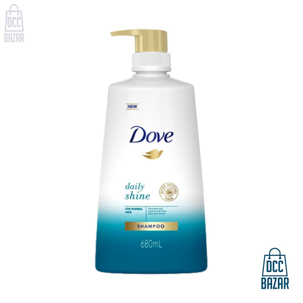 Dove Daily Shine Shampoo- 680ml