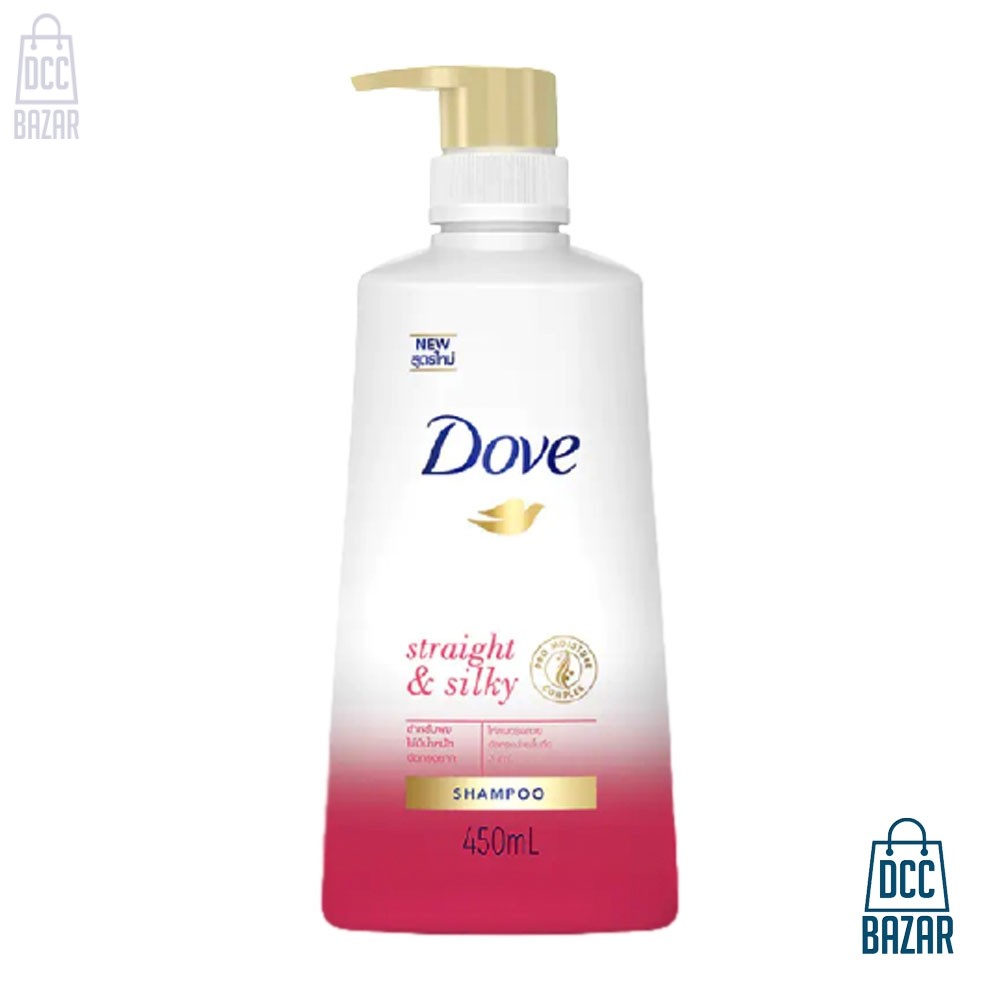 Dove Straight And Silky Conditioner- 450ml