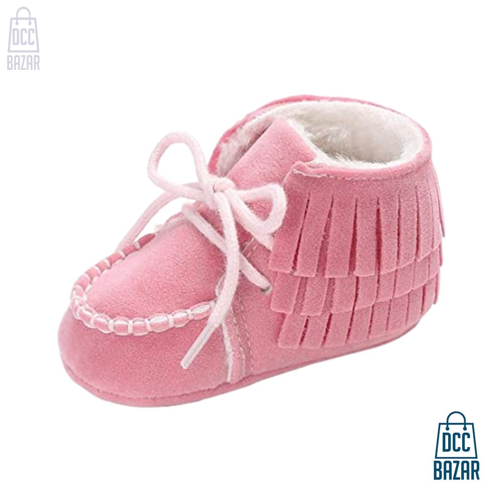 Farlin Baby Pink Anti Slip Soft Shoes
