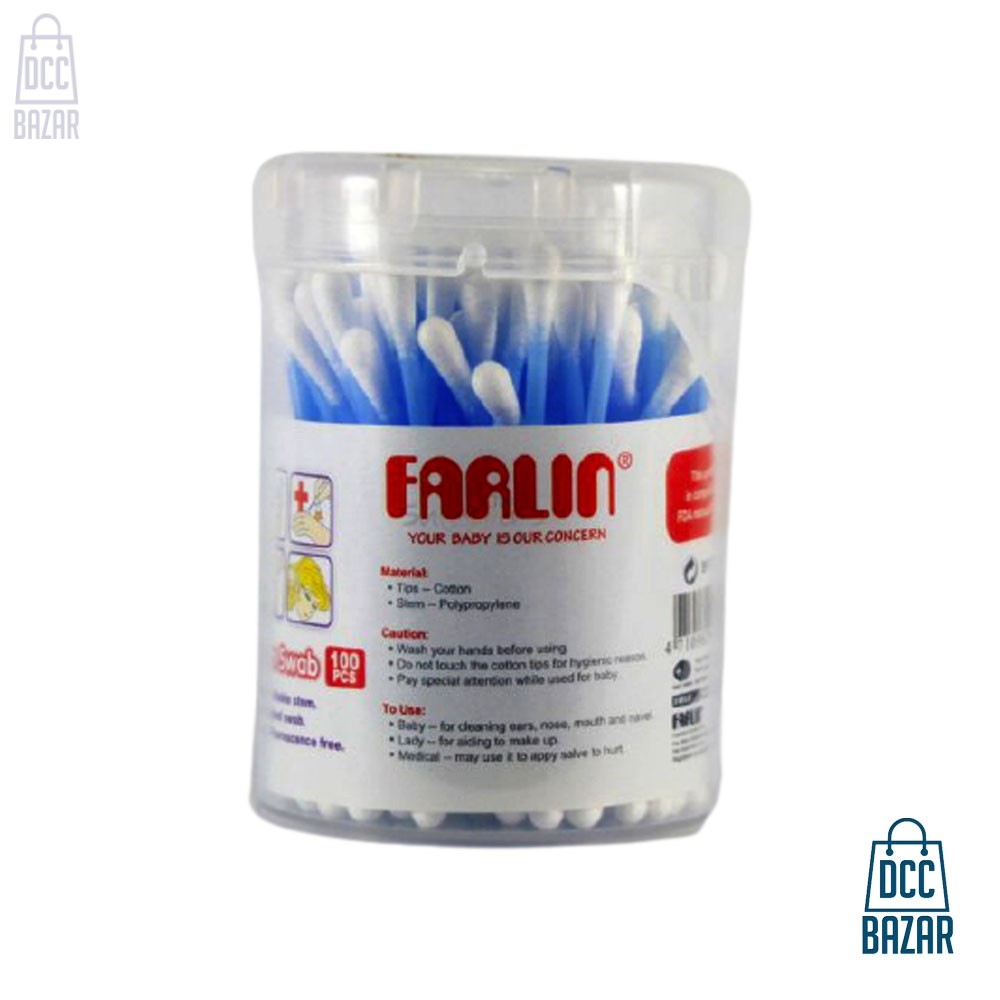 Farlin Plastic Steam Cotton Buds