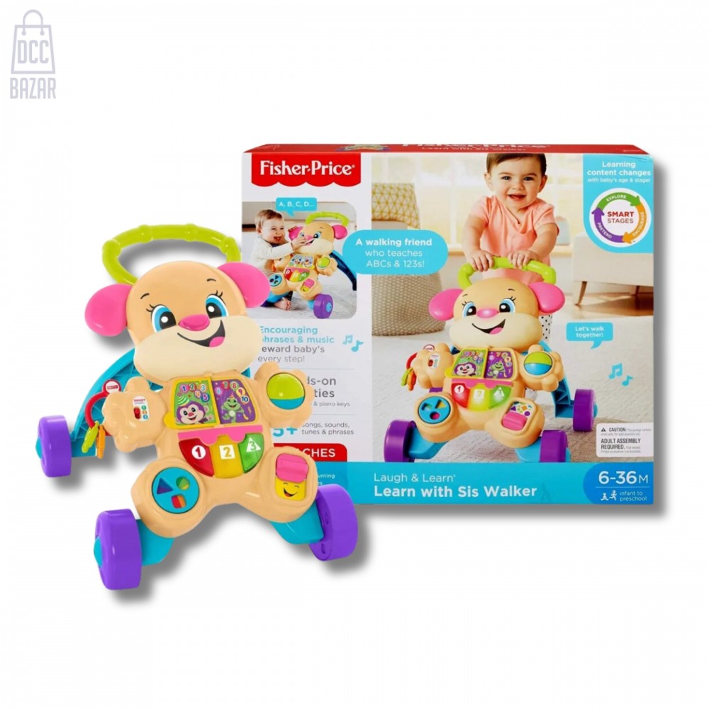 Fisher-Price FHY95 Laugh & Learn Smart Stages Learn with Sis Walker