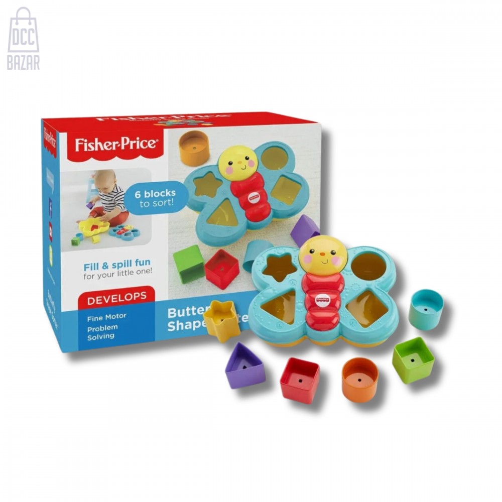 Fisher Price CDC22 Butterfly Shape Sorter