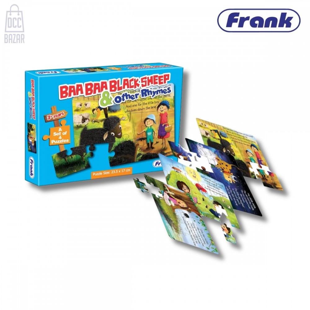 Frank 14402 Baa Baa Black Sheep & Other Rhymes Puzzle