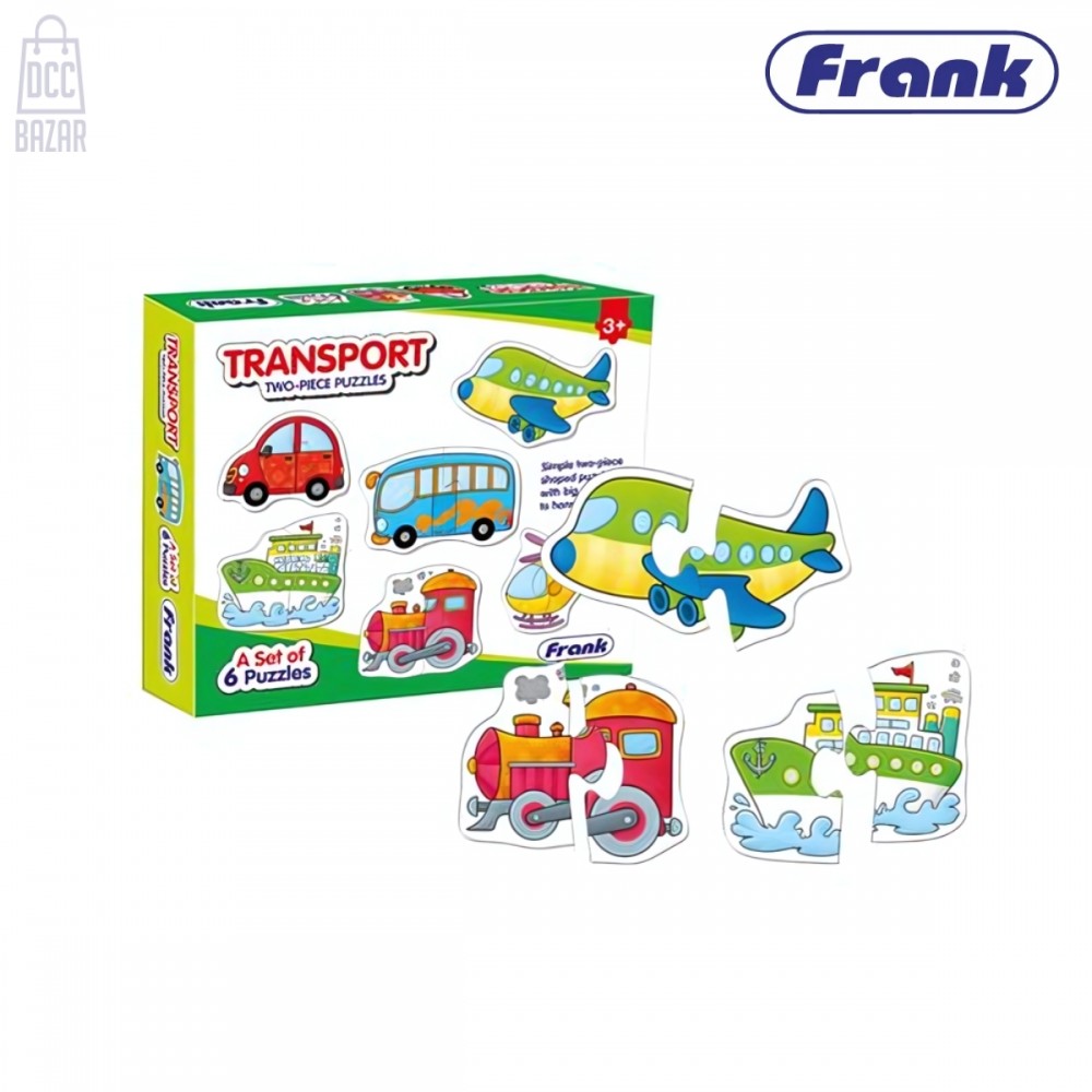 Frank 33807 Transport Set of 6 Puzzle