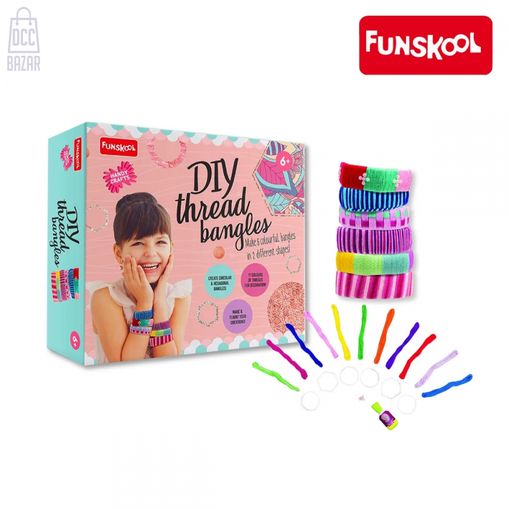 Funskool DIY Thread Bangles