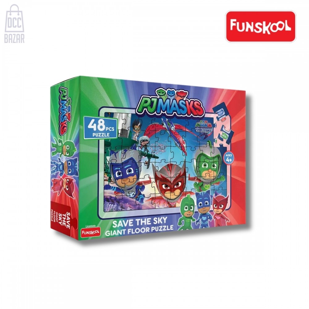 Funskool PJ Mask Save The sky Floor Puzzle