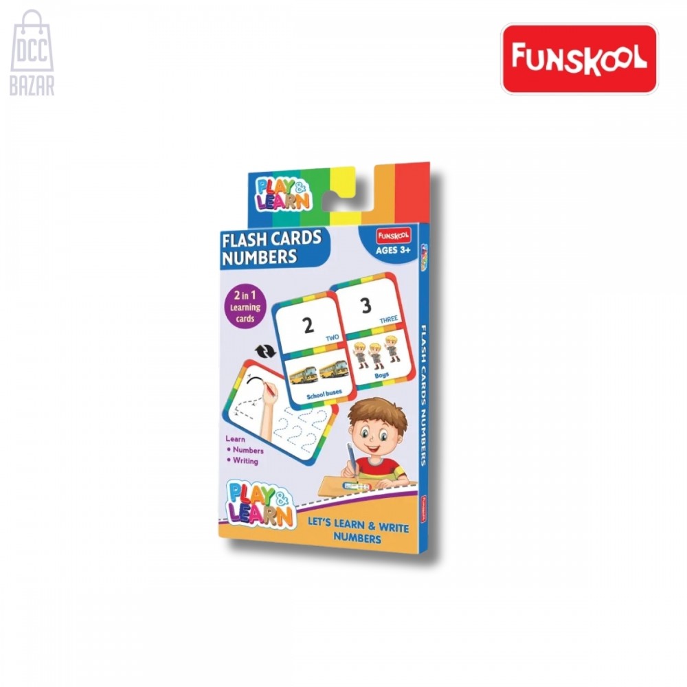 Funskool Play & Learn Flash Cards Numbers
