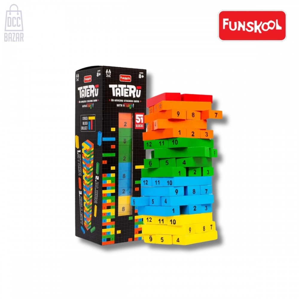 Funskool Tateru Hardwood Blocks Games