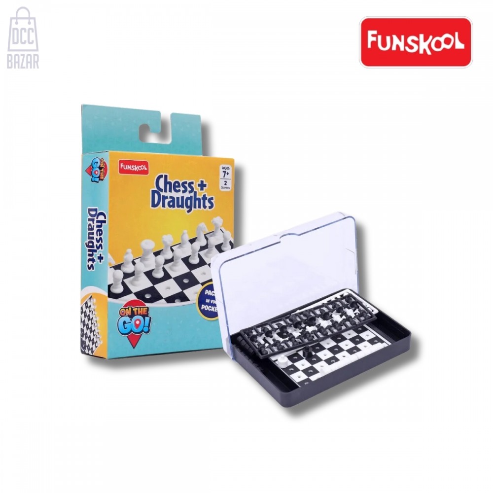 Funskool Travel Chess & Draught Games