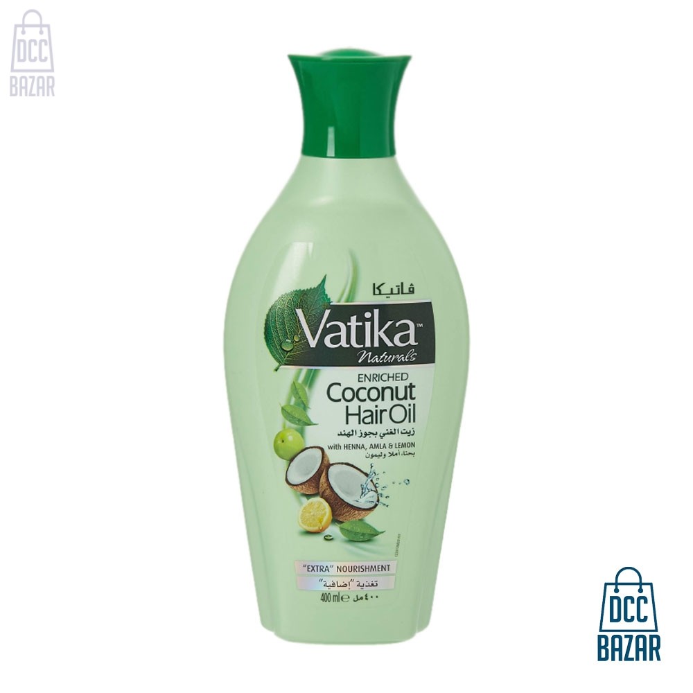 Vatika Coconut Enriched Hair Oil With Henna Amla And Lemon- 400ml